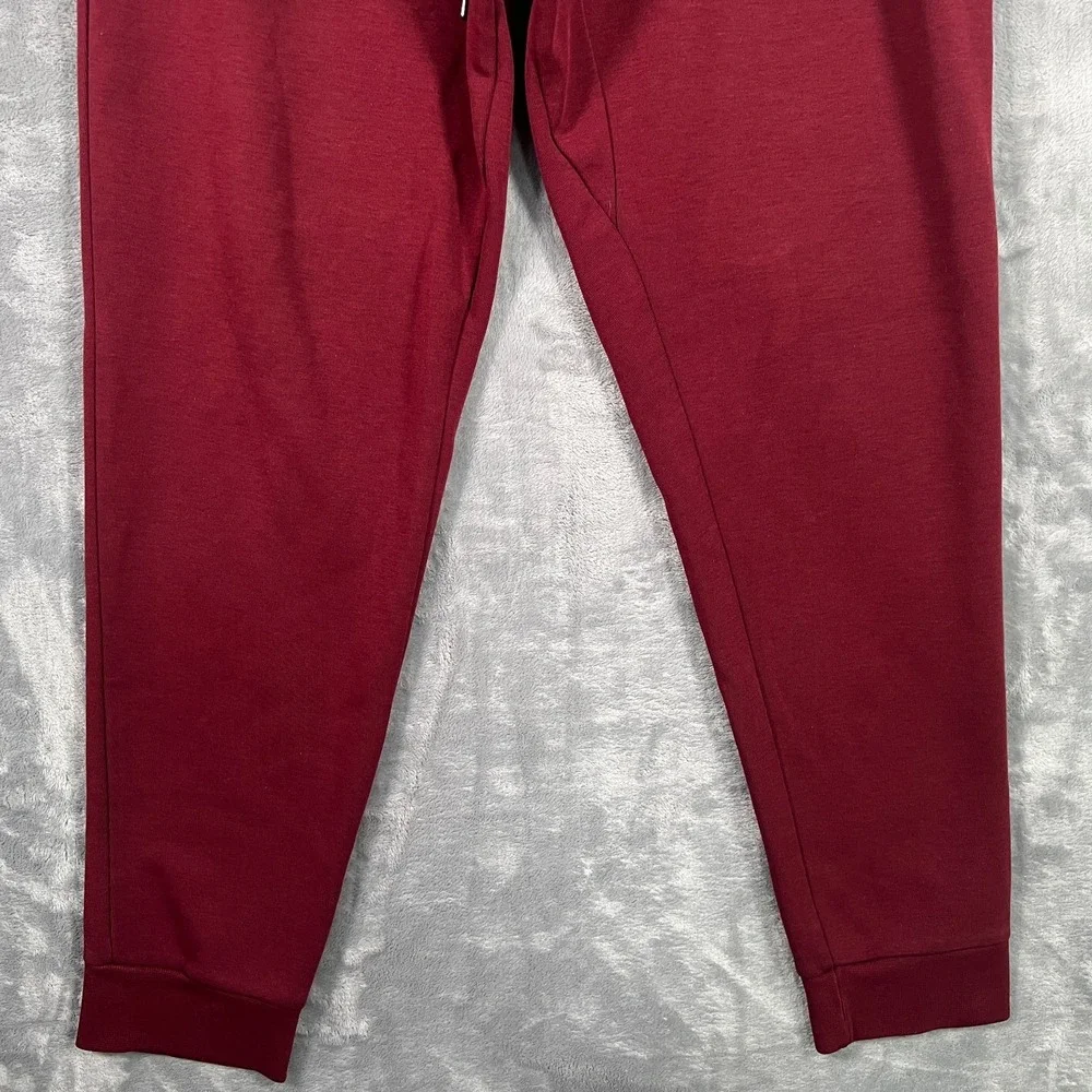 Polo Ralph Lauren Sweatpants Joggers Mens Large Burgundy Red Blue Pony Pants